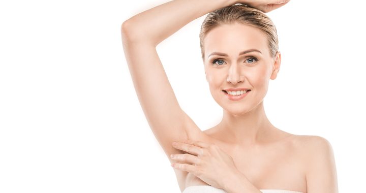 Women with smooth armpits demonstrates why some women shave armpits